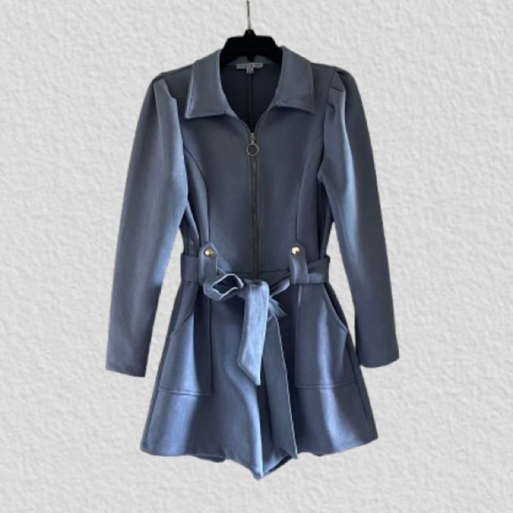 Elegant Blue-Grey Jumper